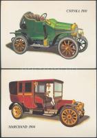 309 db modern motívumlap, főleg üdvözlőlapok és autós illetve közlekedési lapok