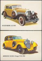 309 db modern motívumlap, főleg üdvözlőlapok és autós illetve közlekedési lapok