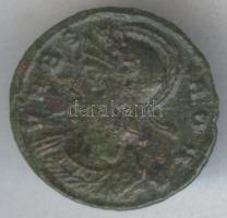Római Birodalom / CONSTANTINUS 306-307. kis follis tanúsítvánnyal T:3 Roman Empire / CONSTANTINUS 306-307. small follis "VRBS - ROMA / Romulus & Remus / ASIS" with certificate C:F