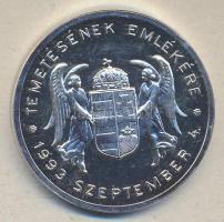 1993. "Kenderes 1993. szeptember 4." Horthy Miklós temetésének emlékére fém emlékérem (d=4...