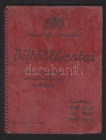 cca 1930 Magyar Kir. Államvasutak díjtáblázatai személy, podgyász, expressz és kutyaszállítással