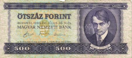 1990. 500Ft "E" (2x) T:III
