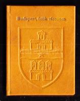 Budapest Örök városom minikönyv. Bőrkötés 100pld.