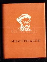 Minikönyv: Szíj Rezső. Misztótfalusi Kis Miklós. 1967 Bőrkötés. Illusztrált