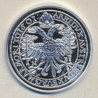 Magyar tallérok utánveretben "Rudolf tallérja 1601." Ag (0,999) 20g T:PP Tanúsítvánnyal, c...
