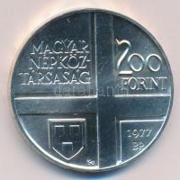 1977. 200Ft Ag "Rippl-Rónai" T:BU tanúsítvánnyal