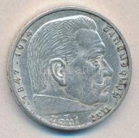 Német 3. Birodalom 1938A 5M Ag "Hindenburg" T:2-
German Third Reich 1938A 5 Marks Ag &quot...