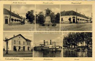 Kiskunlacháza mit Bahnhof