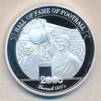 Uganda 2006. 2000Sh Ag "Futball hírességei - Dánia 1990-es évek" T:PP tanúsítvánnyal
Ugand...