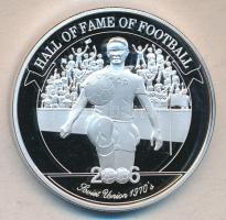 Uganda 2006. 2000Sh Ag "Futball hírességei - Szovjetunió 1970-es évek" T:PP tanúsítvánnyal...