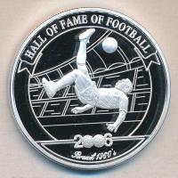 Uganda 2006. 2000Sh Ag "Futball hírességei - Brazília 1960-as évek" T:PP tanúsítvánnyal
Ug...