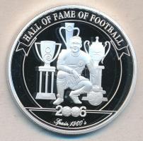 Uganda 2006. 2000Sh Ag "Futball hírességei - Spanyolország 1960-as évek" T:PP tanúsítvánny...