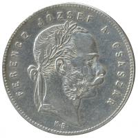 1868KB 1Ft Ag "Angyalos címer" T:1-,2
Hungary 1868 1 Forint Ag "Coat of arms with Ang...