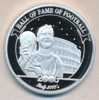 Uganda 2006. 2000Sh Ag "Futball hírességei - Olaszország 2000-es évek" T:PP tanúsítvánnyal...