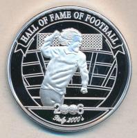 Uganda 2006. 2000Sh Ag "Futball hírességei - Olaszország 2000-es évek" T:PP tanúsítvánnyal...