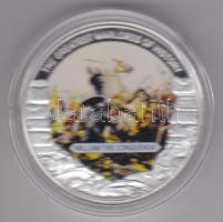 Libéria 2010. 5$ ezüstözött Cu "Nagy Hadvezérek / Hódító Vilmos" T:PP Tanúsítvánnyal, csak 2000db! Liberia 2010. 5 Dollars silver plated Cu "The Greatest Warlords of History / William the Conqueror" T:PP with certificate, only 2000 examples!