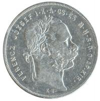 1871KB 1Ft Ag "Középcímer" T:2,2-
Hungary 1871 1 Forint Ag "Coat of arms" Kremni...