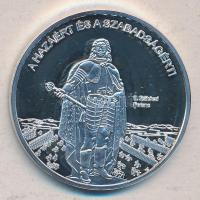 DN "Nemzetünk nagyjai - II. Rákóczi Ferenc" Ag emlékérem (10,37g/0.999) T:PP tanúsítvánnyal!