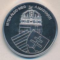 DN "Nemzetünk nagyjai - II. Rákóczi Ferenc" Ag emlékérem (10,37g/0.999) T:PP tanúsítvánnya...