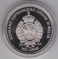 Máltai Lovagrend 2004. 100L "Csehország az EU-ban" T:PP
Sovereign Order of Malta 2004. 100...