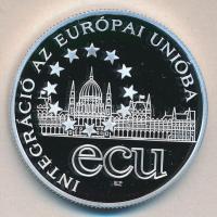 1995. 1000Ft Ag "Integráció az EU-ba" T:PP tanúsítvánnyal