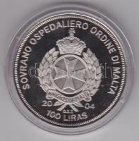 Máltai Lovagrend 2004. 100L "Románia az EU-ban" T:PP tanúsítvánnyal
Sovereign Order of Mal...