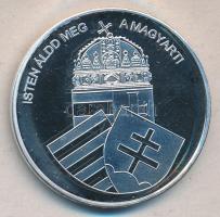 DN "Nemzetünk nagyjai - Mátyás király" Ag emlékérem (10,37g/0.999) T:PP tanúsítvánnyal