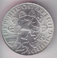 Ausztria 1959. 25Sch Ag "Johann főherceg" T:2 tanúsítvánnyal!
Austria 1959. 25 Schilling A...