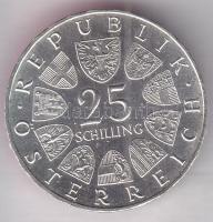 Ausztria 1964. 25Sch Ag "Franz Grillparzer" T:2 tanúsítvánnyal!
Austria 1964. 25 Schilling...