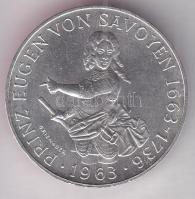 Ausztria 1963. 25Sch Ag "Szavolyai Jenő herceg" T:2 tanúsítvánnyal Austria 1963. 25 Schilling Ag "300th Anniversary-Birth of Prince Eugen" C:XF with certificate
