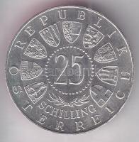 Ausztria 1963. 25Sch Ag "Szavolyai Jenő herceg" T:2 tanúsítvánnyal
Austria 1963. 25 Schill...