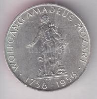 Ausztria 1956. 25Sch Ag "Mozart" T:2 tanúsítvánnyal! Austria 1956. 25 Schilling Ag "Mozart" C:XF with certificate