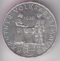 Ausztria 1960. 25Sch Ag "Karintia, népszavazás 1920" T:2 tanúsítvánnyal! Austria 1960. 25 Schilling Ag " 40th Anniversary-Carinthian Plebescite" C:XF with certificate