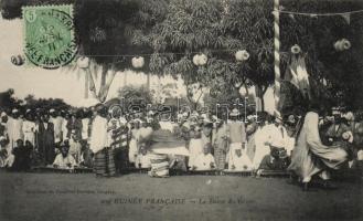 African folklore, French Guinea, dance of Griots