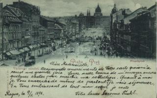 1898 Praha Wenceslas square