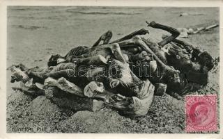 Indian folklore, funeral pile