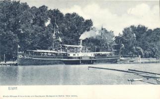Siófok a Baross gőzössel