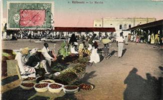 Djibouti market, folklore (fa)