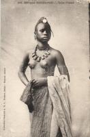 African folklore, young Fula girl