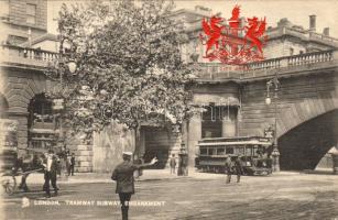 London Straßenbahn U-Bahn Station