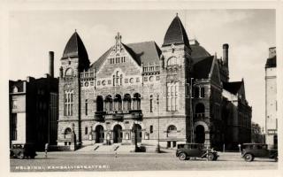 Helsinki national theatre, automobile