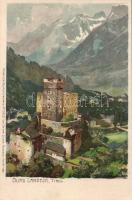 Landeck castle litho s: Zeno Diemer