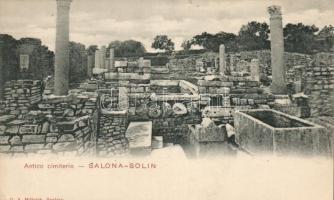 Salona (Solin) ruins of the cemetery