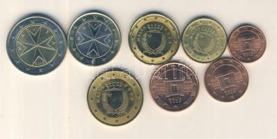 Málta 2008. 1c,2c,5c,10c,20c,50c,1€,2€ komplett sor! T:1
Malta 2008. 1 cent - 2 ...