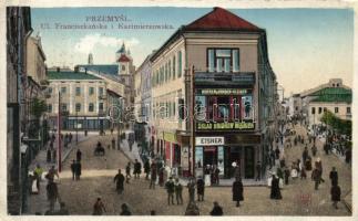 Przemysl Franciscan and Kazimier street, shops (EK)