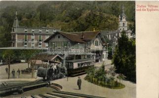 Vitznau, Rigibahn railway junction, locomotive