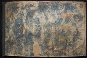 Zsiguli BA3 2101-2102-2103 típusú gépjárműhöz nagyméretű képes alkatrészlista oroszul