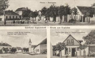 Kópháza a Tauber-féle üzlettel