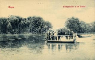 Moson kompátkelés a kis Dunán
