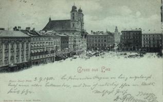 Linz Franz Joseph square (fa)